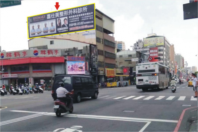 H-0245【漢可威廣告】台中市北區三民路三段中友百貨對面商